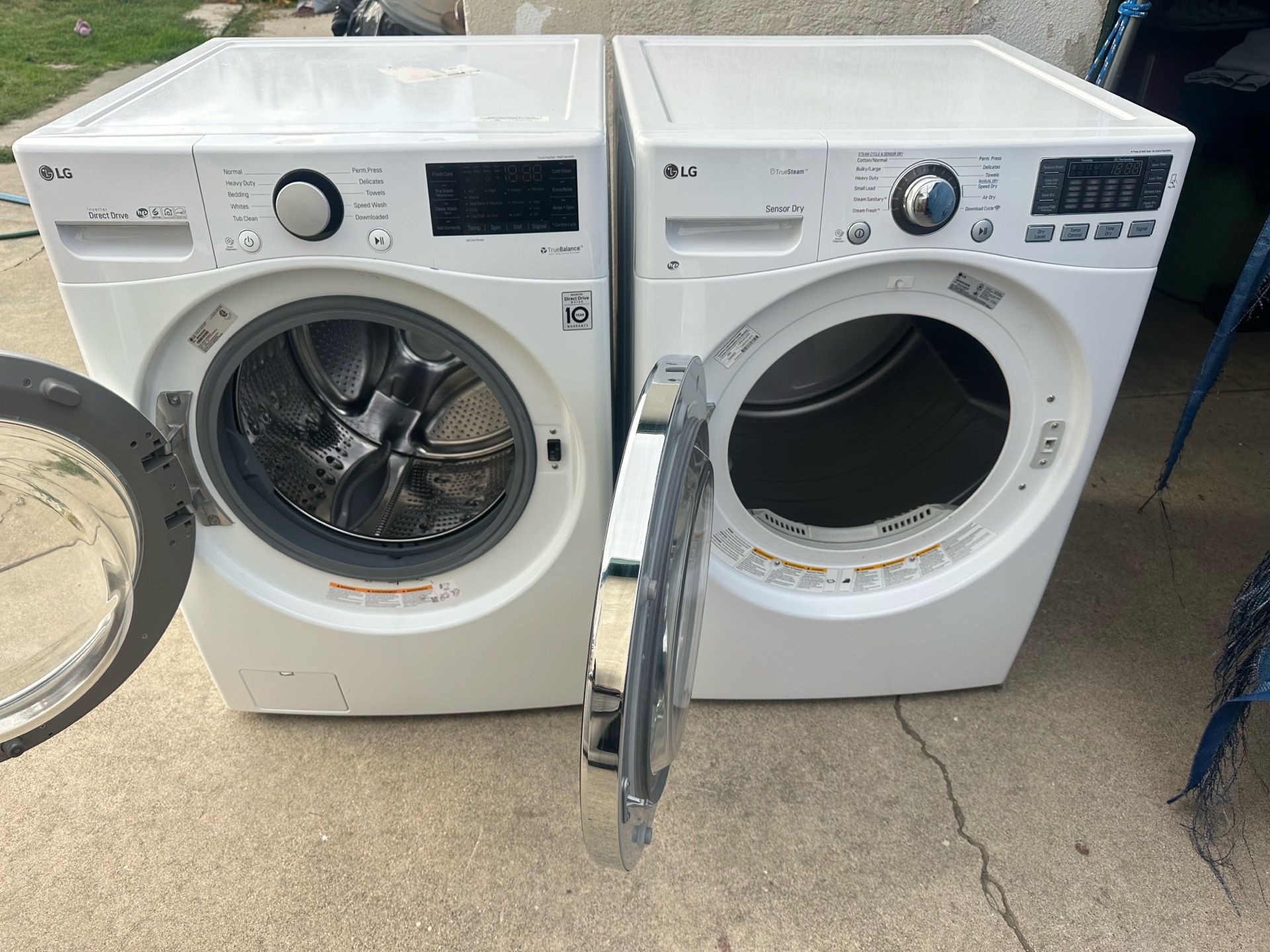 Washer and dryer