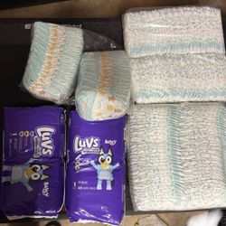 Bundle Of Size 1 & Huggies WIPES!