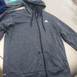 Lnew Adidas zip up hoodie very nice only $20 firm