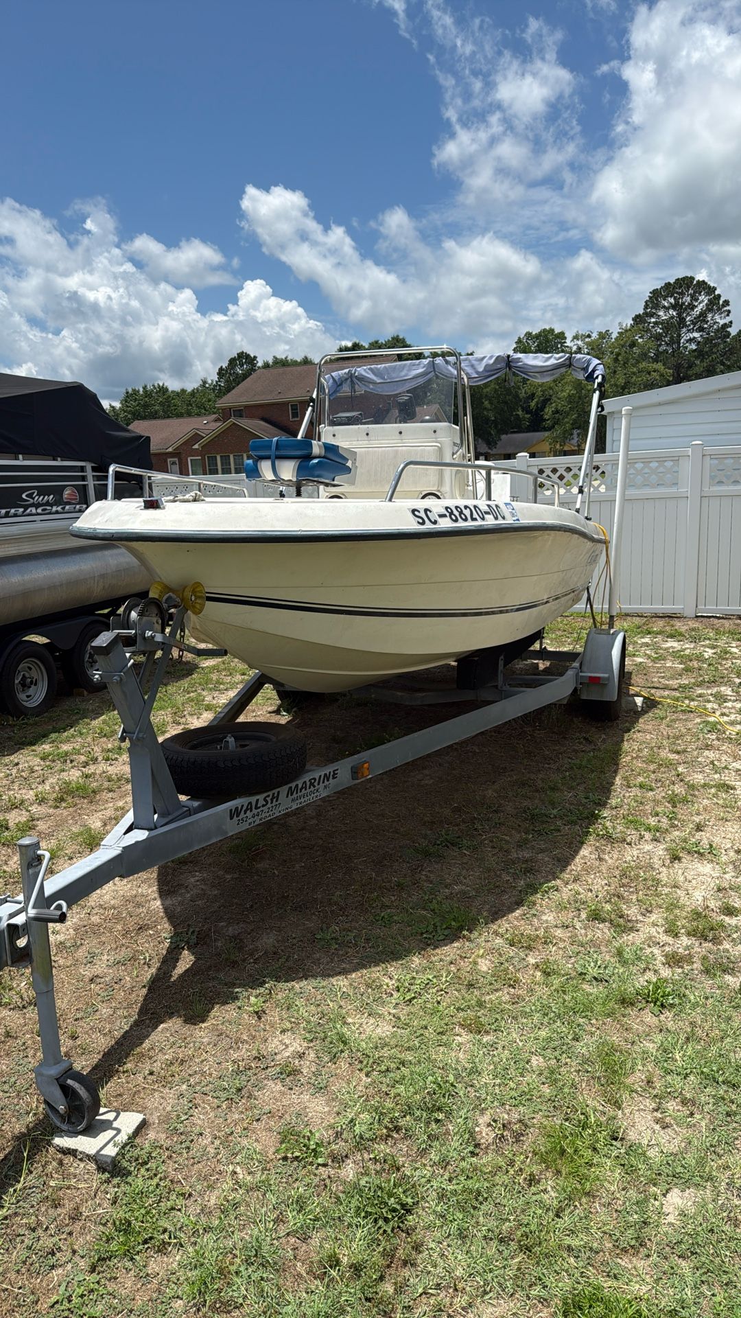 2003 18’Sea Boss Boat