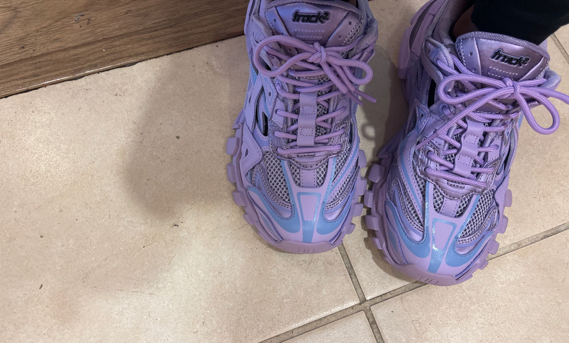purple balenciaga track 2