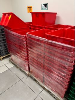 Stackable bins and Totes