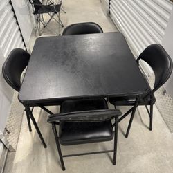 Table & 4 Chairs – Great for Kitchen or Patio