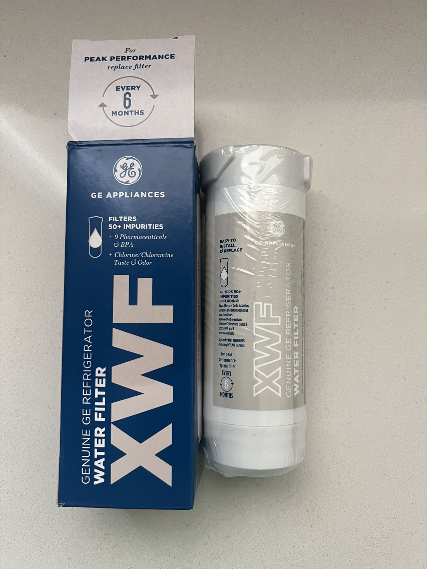 Brand New Genuine GE XWF Water Filter