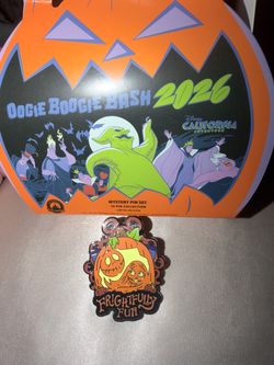 Disney Oogie Boogie Bash 2026 Mystery Pin
