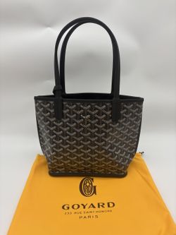 Goyard Black Reversible Mini Anjou in Black