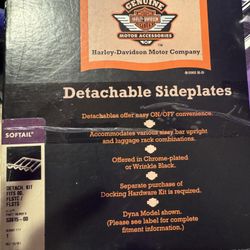 Harley Davidson 2000 Heritage Softail Detachable Side plates w/Reflect