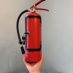Fire Extinguisher, Bottle And Shot Glass Holder