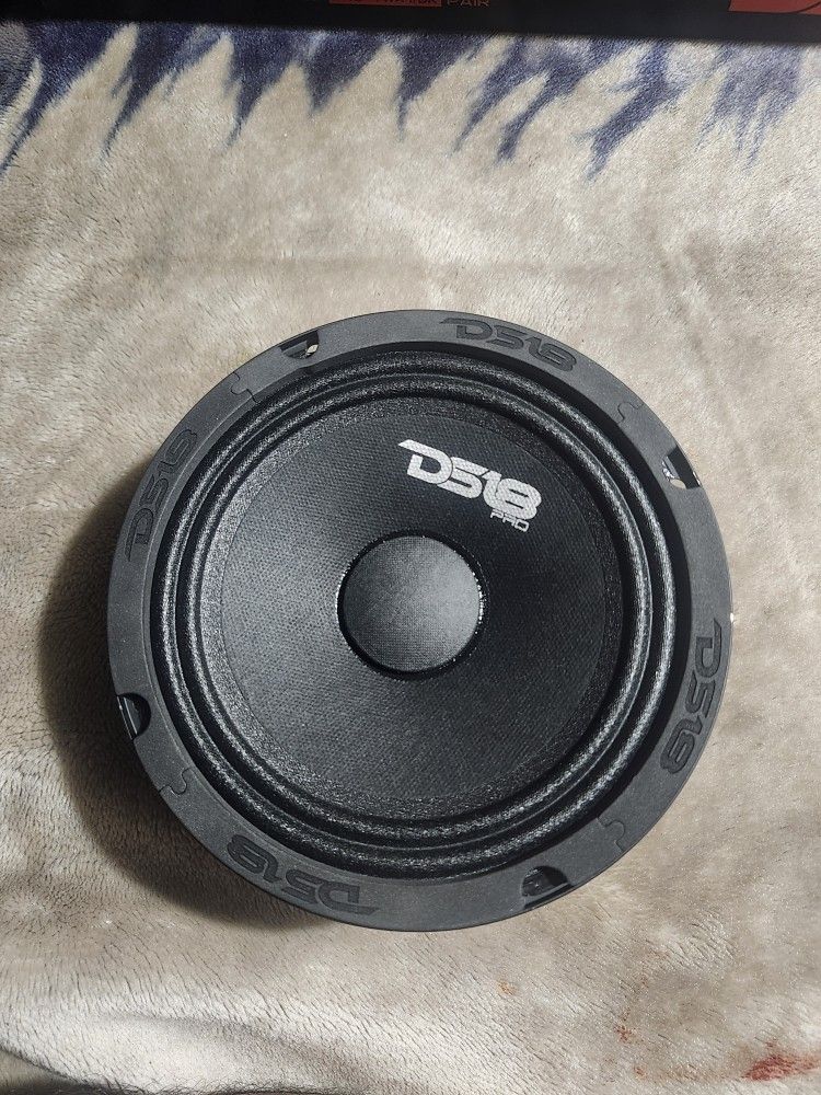 Ds18 6.5 Midrange Speaker 140 Rms 4 Ohm $35 Ea 2 Available