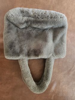 Fur tote bag from HM