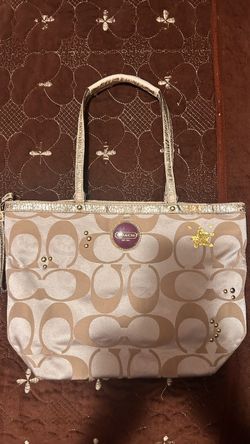Authentic vintage Coach tote bag