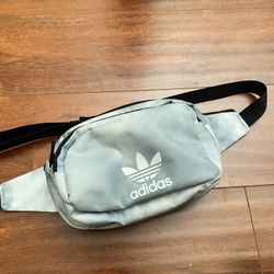 Blue Tie Dye Adidas Waist Pack