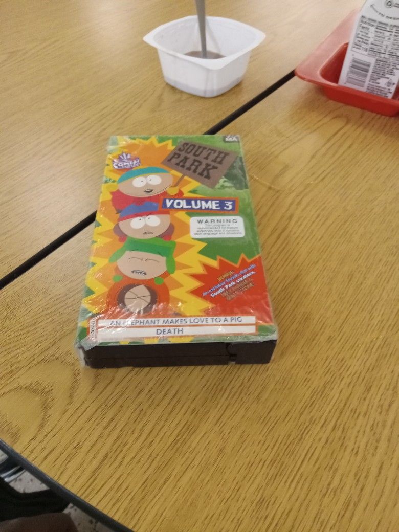 South Park Vhs Tape