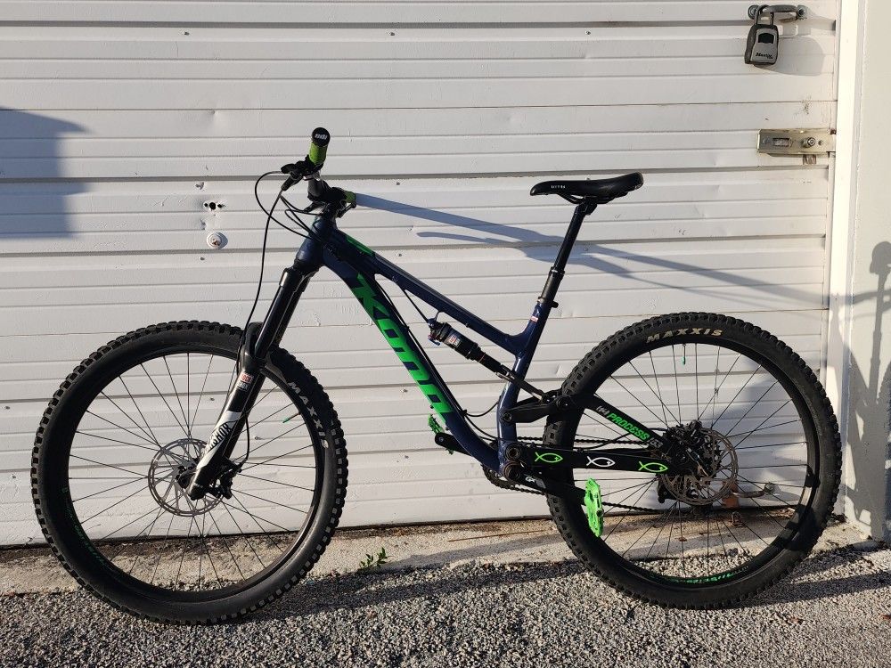 Kona Process 153 excellent all-around bike. Mountian BIKE