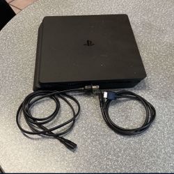 PS4 With Cords