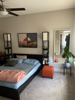 IKEA bed & nightstands