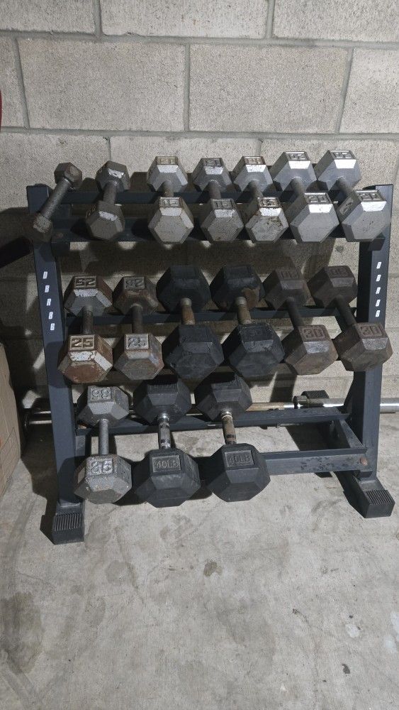 Dumbells, Also Plates For Sale!!!
