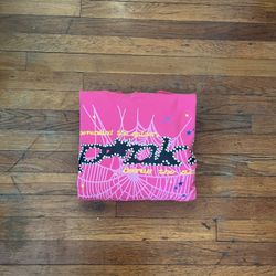 Sp5der Pink V1 Hoodie