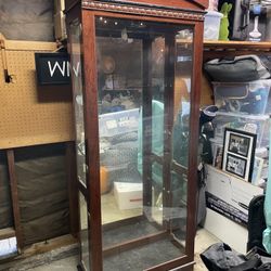 Wood & Glass Display Case
