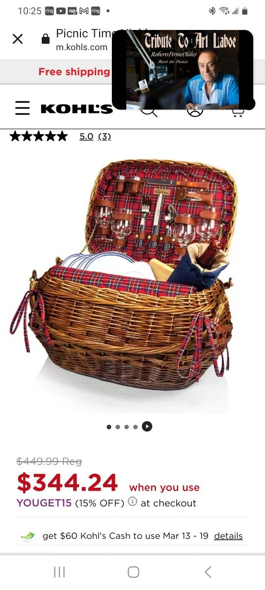 picnic time highlander