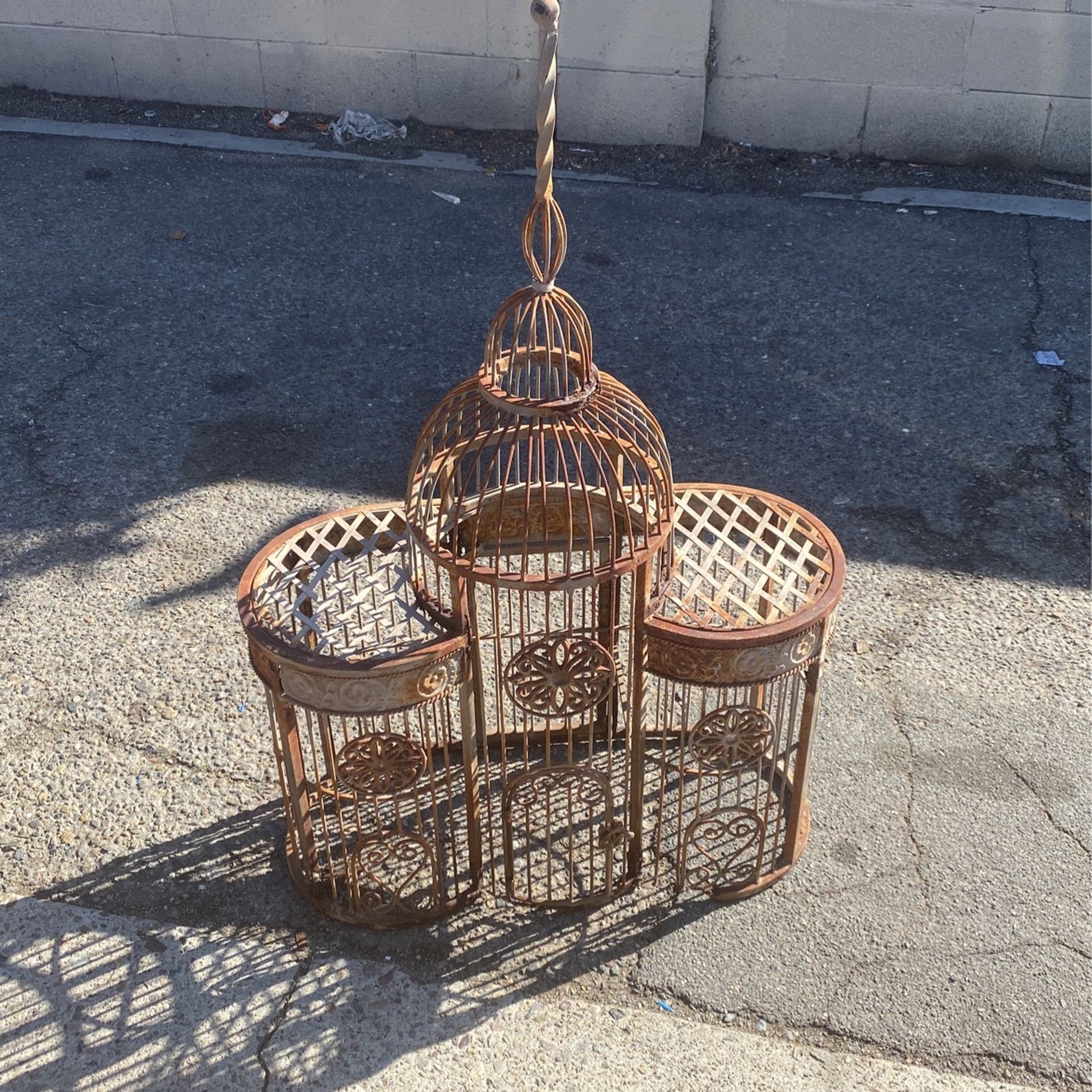 Old Metal Bird Cage