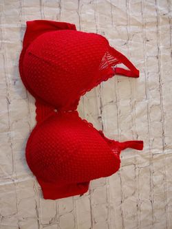 Auden Red Lightly Padded Bra 46DD