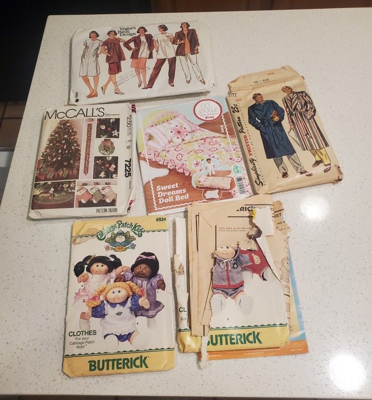 5 Vintage Sewing Patterns