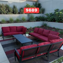 In -stock patio furniture (we finance and deliver)
