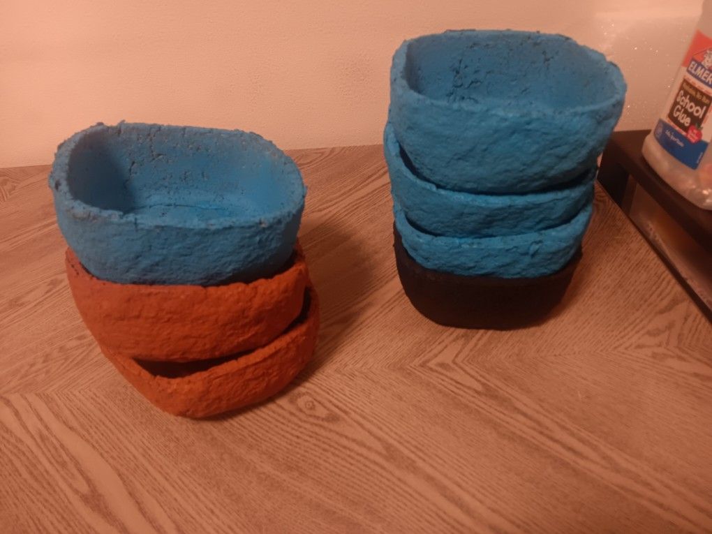 Paper Display Bowls