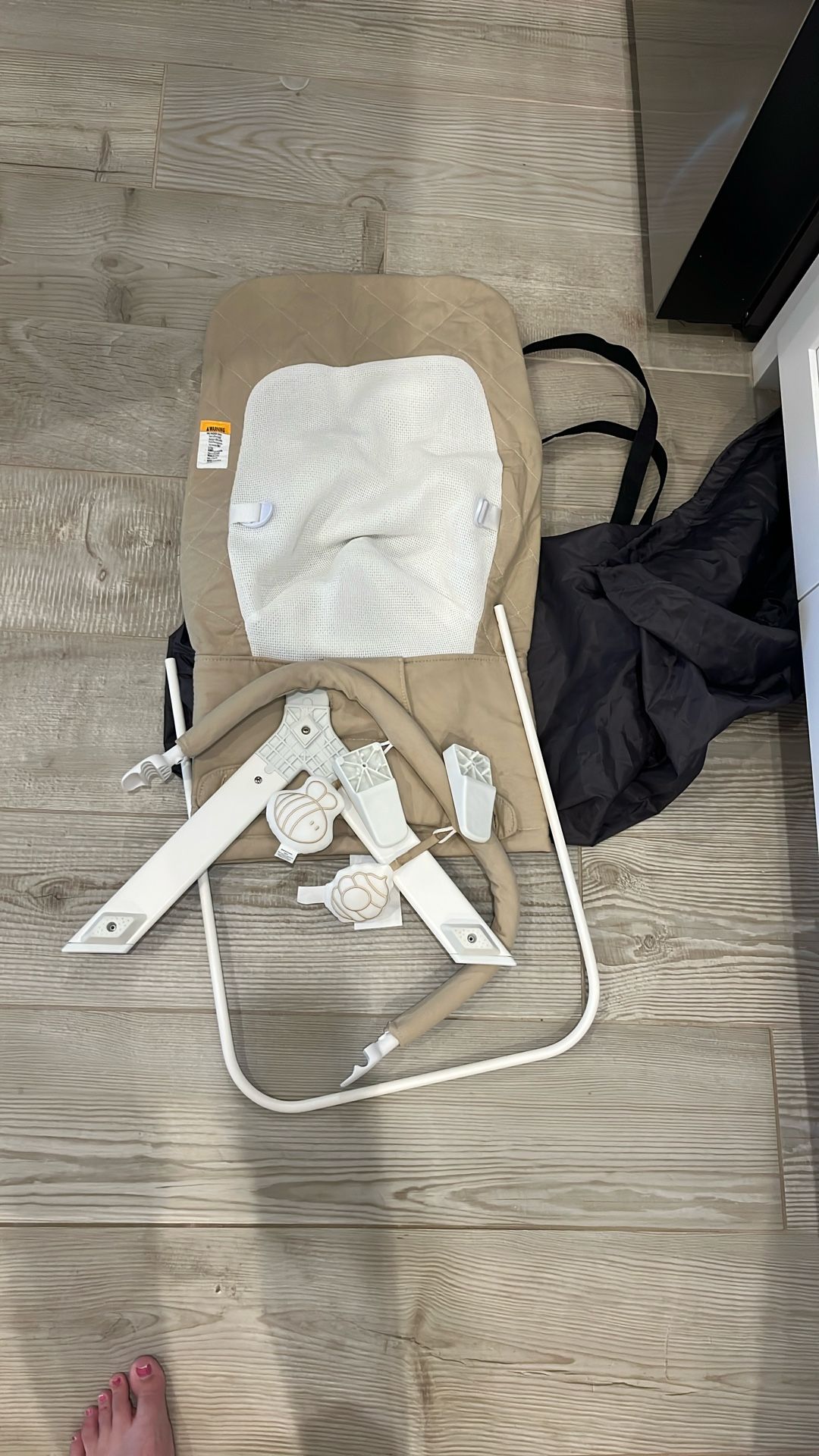 Alpine Organic Deluxe Baby Bouncer