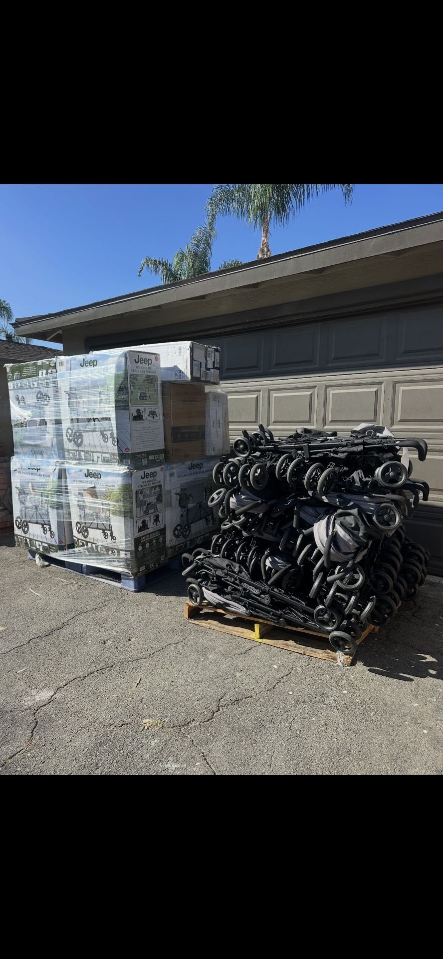 Wagons/ Strollers/ Jeep/ Wholesale/ Bulk Buyer/ Swapt Meet/ Yard sale/ Mix pallet/ Used