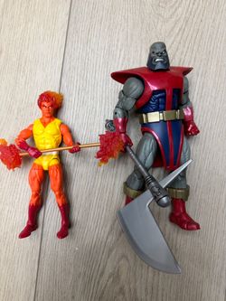 Marvel legends firelord and terrax action figures
