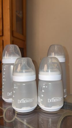 4-pack Dr Browns Silicone bottles