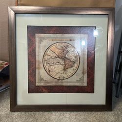 Antique Print Orbis Terrarum Nova