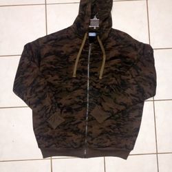 Men's Camouflage Hoodie 2XL