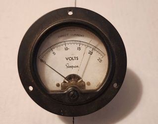 Vintage Volt Gauge