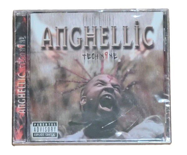 New Sealed Tech N9ne Anghellic CD 1st Print Rare HTF OOP Strange Music Rap 