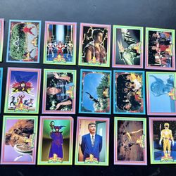 MMPR Mighty Morphin Power Rangers Trading Cards Assorted Lot of 19 Cards