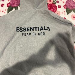 Essential Fear Of God Light Heather Grey Authentic✅