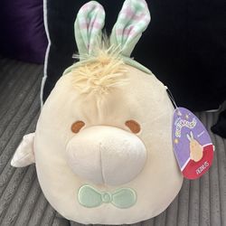 Squishmallow Plaid Bunny Ear Peanuts Woodstock
