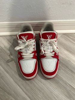 Red LV Trainers