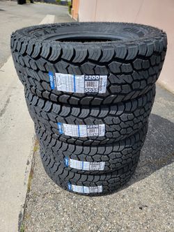 285 70 17 NEW TIRES SILVERADO SUBURBAN TAHOE SIERRA F150 RAM RUBICON GLADIATOR