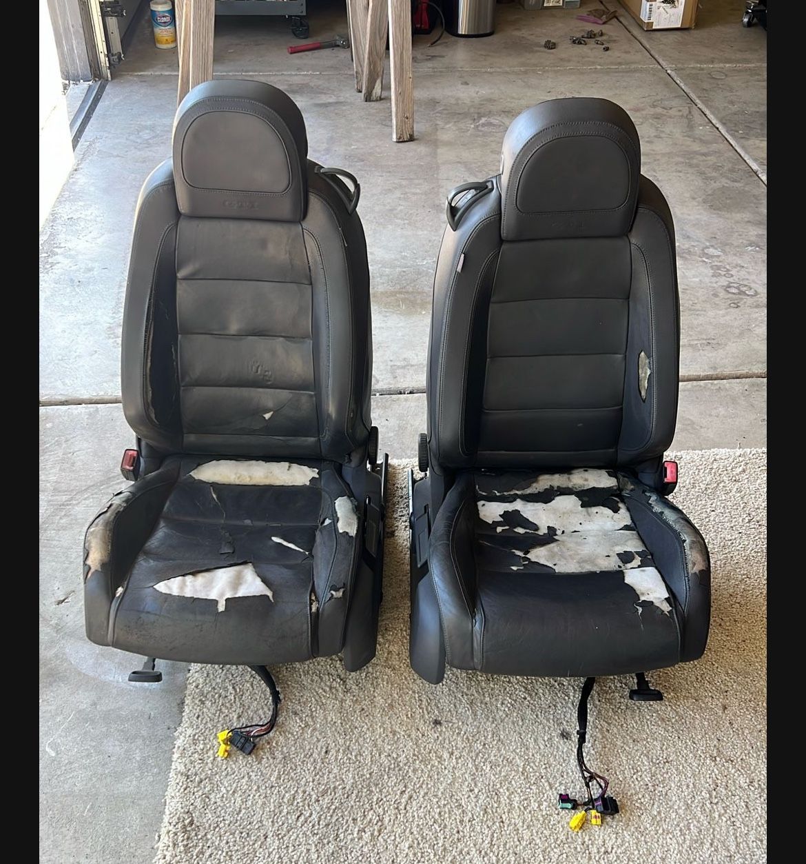VW MK5 GTI 2 Door Seats OEM leather