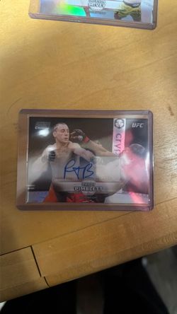 Paddy pimblett autographed card 2026 Topps