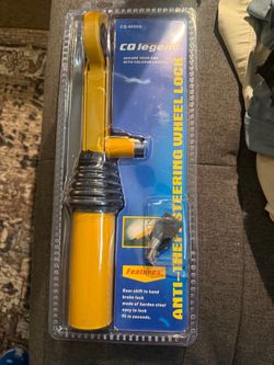 Anti Theft Steering Wheel Lock