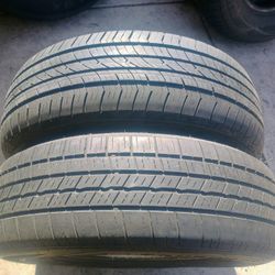 205/70/15 SET OF 2 TIRES 85-95% TREAD DOT 10/24