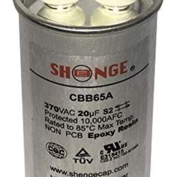 Motor Run condensador 20 MFD 370 V VAC V 20UF