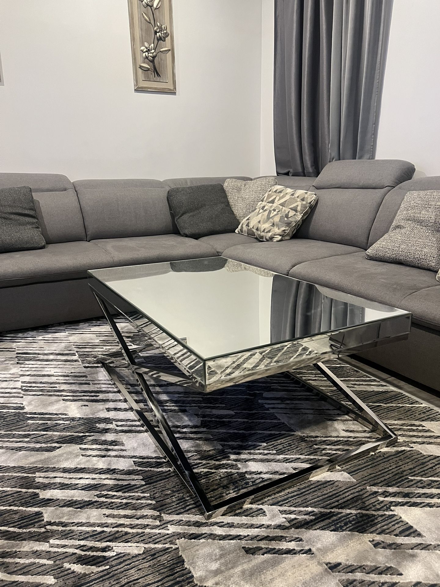 Glass Living Room Table