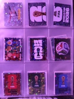 Panini FIFA World Cup 2026 Sticker Card Lot
