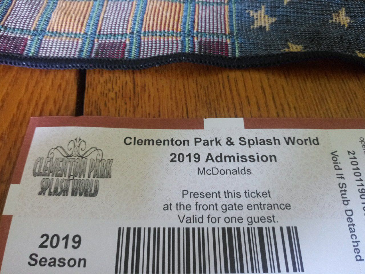 Clementon park and Splash World 2019 admission.